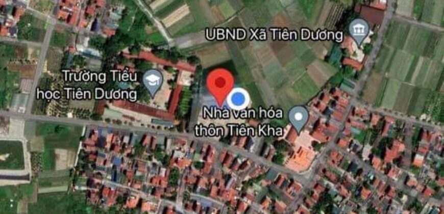 Chính chủ cần thanh khoản lô đất Đấu Giá Trung Oai,Tiên Dương, Đông Anh