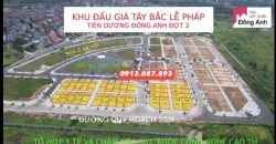 Bán nhanh đấu giá Tây Bắc Lễ Pháp, Tiên Dương, Đông Anh mặt đường 25m chạy thẳng ra Ql3