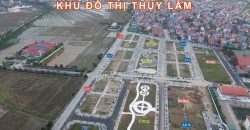 Chuyển nhượng lô đấu giá áp góc xẻ khe đất đấu giá mặt đường liên xã Thuỵ Lâm, Đông Anh