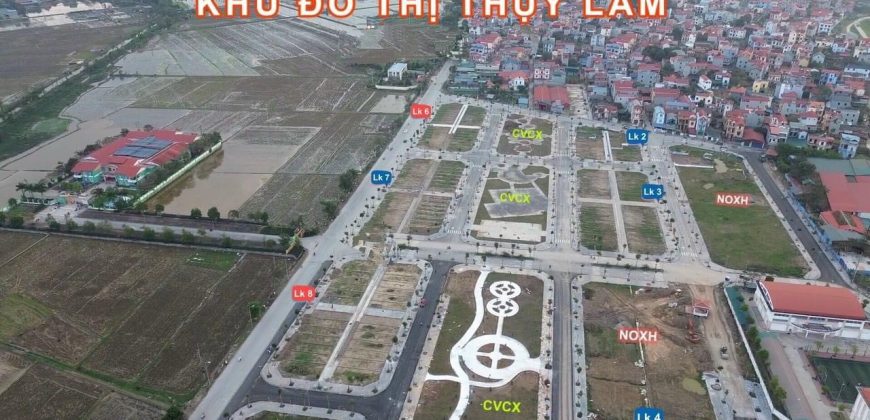 Chuyển nhượng lô đấu giá áp góc xẻ khe đất đấu giá mặt đường liên xã Thuỵ Lâm, Đông Anh