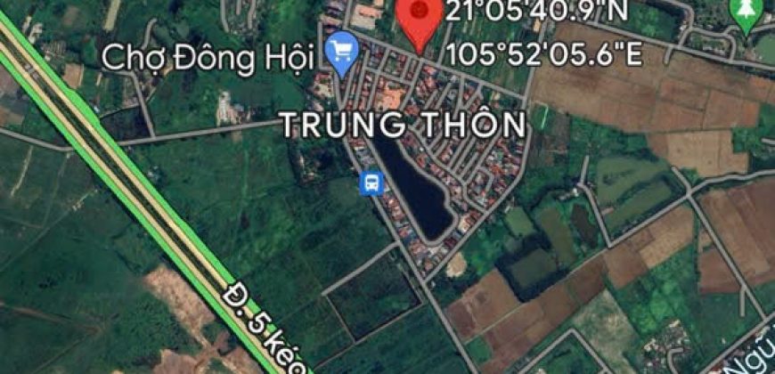 Siêu phẩm bìa Vinhomes Cổ Loa . Thuộc Trung Thôn,Đông Hội,Đông Anh , HN