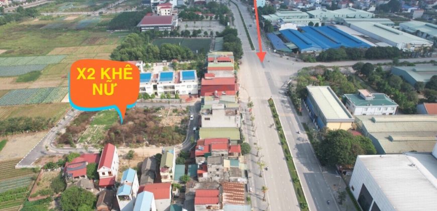 Chuyển nhượng lô góc đẹp nhất Khu đấu giá X2 Xóm Ngõ , thôn khê Nữ, xã Nguyên Khê, huyện Đông Anh, Hà Nội