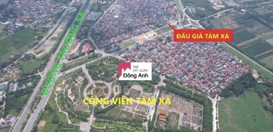 Chuyển nhượng lô góc 105m Tàm Xá – Đông Anh  Vị trí kinh doanh đường siêu to khủng lồ