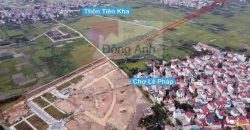 Sang nhượng lô góc xẻ khe 3 mặt thoáng View vườn hoa đấu giá Tây Bắc – Lễ Pháp , Tiên Dương , Đông Anh .