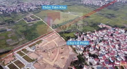 Sang nhượng lô góc xẻ khe 3 mặt thoáng View vườn hoa đấu giá Tây Bắc – Lễ Pháp , Tiên Dương , Đông Anh .