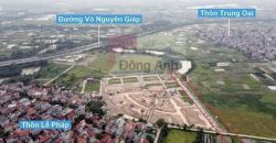 Sang nhượng lô góc xẻ khe 3 mặt thoáng View vườn hoa đấu giá Tây Bắc – Lễ Pháp , Tiên Dương , Đông Anh .