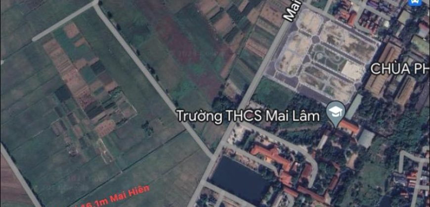 Thổ Cư Mai Lâm, Gần Cầu Đông Trù Giá Nhỉnh 3 tỷ