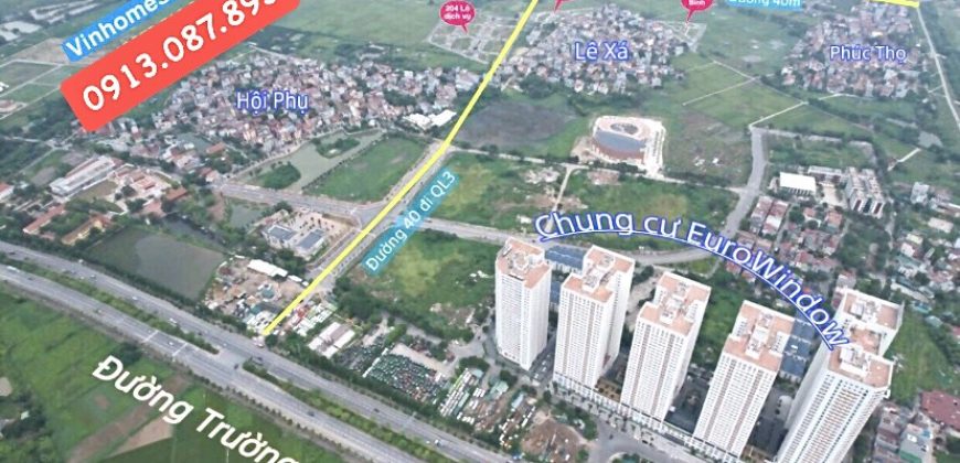 ĐẤT ĐẤU GIÁ X1 MAI LÂM, ĐÔNG ANH – MẶT VƯỜN HOA 25M HƯỚNG ĐÔNG NAM